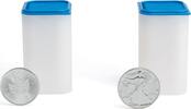 Leuchtturm Sqube Münztube für 20 Münzen von Ø 38-39 mm 371663 Neu -