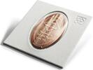 Leuchtturm Münzrähmchen MATRIX weiß SKL Pressed Pennies (100er Pack) 370441 Neu -