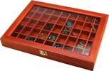 Safe Sammelvitrine Woody mit 45 Fächern Nr. 5307 Neu -