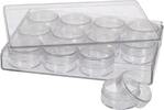 Safe Transparente Sammel-Box mit 12 Sammeldosen Nr. 5261 Neu