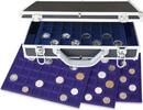 Safe Münzkoffer Diamant inkl. 5 Tableaus Nr. 268 Neu -