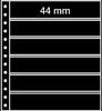 Leuchtturm R-Tafeln Schwarz 6er Einteilung (5er Pack) 359391 neuwertig -