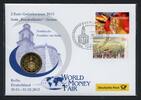 Bund 2015 Numisbrief 2 Euro Paulskirche Hessen D ST -