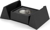 Leuchtturm Münzetui Porta für eine runde Münzkapsel 33 mm, schwarz 371937 Neu -