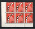 Bund Bund MiNr. 219 postfrisch als 6er Block Eckrand MiNr. 219 als 6er Block Eckrand -