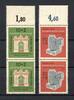 Bund Bund MiNr. 171-172 postfrisch als senkr. Paar Oberrand MiNr. 171-172 als senkr. Paar Oberrand -