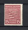 SBZ Provinz Sachsen SBZ Provinz Sachsen MiNr. 80 X postfrisch MiNr. 80 X -