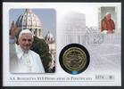 Vatikan Numisbrief 2006 Medaille Papst Benedikt XVI. 1. Pontificatsjahr