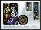 Vatikan Numisbrief 2006 Medaille Papst Benedikt XVI. Weihnachten 2006