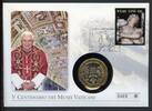 Vatikan Numisbrief 2006 Medaille Papst Benedikt XVI. Vatikan Museum