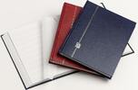 DAVO Einsteckbuch Blau F , 16 Blatt, mit 32 weissen Seiten DV29505 neuwertig -