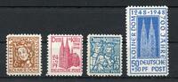 Bi-Zone Bi-Zone MiNr. 69-72 postfrisch Kölner Dom MiNr. 69-72 Kölner Dom -