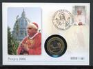 Vatikan Numisbrief 2006 Medaille Papst Benedikt XVI. Ostern