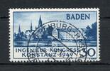 franz. Zone Baden franz. Zone Baden MiNr. 64 I gestempelt Konstanz 1949 MiNr. 64 I Konstanz 1949 -