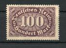 Deutsches Reich Deutsches Reich Infla MiNr. 247 PF I postfrisch gepr. Infla Berlin MiNr. 247 PF I Infla gepr. Infla Berlin -
