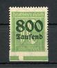 Deutsches Reich Deutsches Reich Infla MiNr. 302 Uu postfrisch geprüft Peschl MiNr. 302 Uu Infla geprüft Peschl -