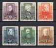 Österreich Österreich MiNr. 524-529 postfrisch Dichter MiNr. 524-529 Dichter -