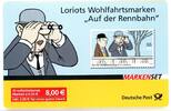 Bund Bund Markenheftchen MiNr. MH 83 Loriot: Auf der Rennbahn postfrisch MiNr. MH 83 Loriot: Auf der Rennbahn Markenheftchen -