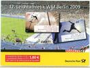 Bund Bund Markenheftchen MiNr. MH 80 Leichtathletik mit Fehlfaltung postfrisch MiNr. MH 80 Leichtathletik mit Fehlfaltung Markenheftchen -