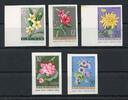 Vietnam Vietnam MiNr. 206-210 U ohne Gummi Blüten MiNr. 206-210 U Blüten -