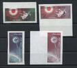 Vietnam Vietnam MiNr. 258-261U ohne Gummi Weltraum MiNr. 258-261U Weltraum -
