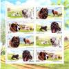 Russland 2015 Russland 2015 Kleinbogen MiNr. 2171-2174 postfrisch Hunde MiNr. 2171-2174 Kleinbogen Hunde -