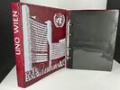 Philswiss Ringbinder Rot UNO New York 2 Stück mit je 20 Hüllen neuwertig -