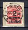 Deutsches Reich Infla Deutsches Reich Infla MiNr. 309 B Briefstück Infla geprüft MiNr. 309 B Infla geprüft -