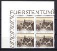 Liechtenstein Liechtenstein MiNr. 284 postfrisch als 4er Block Eckrand MiNr. 284 als 4er Block Eckrand -