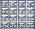 Deutsches Reich Deutsches Reich MiNr. 641 y postfrisch als 16er, obere Reihe angetrennt MiNr. 641 y als 16er, obere Reihe angetrennt -