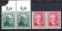 Deutsches Reich Deutsches Reich MiNr. 604-605 postfrisch als waag. Paare MiNr. 604-605 als waag. Paare -