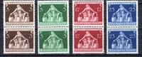 Deutsches Reich Deutsches Reich MiNr. 617-620 postfrisch als senkr. Paare MiNr. 617-620 als senkr. Paare -