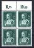 Deutsches Reich Deutsches Reich MiNr. 700 postfrisch 4er Block Oberrand MiNr. 700 4er Block Oberrand -