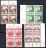 Deutsches Reich Deutsches Reich MiNr. 665-668 postfrisch 4er Blöcke MiNr. 665-668 4er Blöcke -