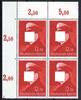 Deutsches Reich Deutsches Reich MiNr. 772 x postfrisch 4er Block Eckrand oben links MiNr. 772 x 4er Block Eckrand oben links -
