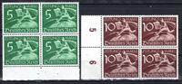 Deutsches Reich Deutsches Reich MiNr. Z 738-739 postfrisch 4er Blöcke MiNr. Z 738-739 4er Blöcke -