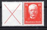 Deutsches Reich Deutsches Reich Zusammendrucke MiNr. W 25 postfrisch MiNr. W 25 Zusammendrucke -