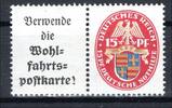 Deutsches Reich Deutsches Reich Zusammendrucke MiNr. W 32 postfrisch MiNr. W 32 Zusammendrucke -