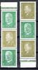 Deutsches Reich Deutsches Reich Zusammendrucke MiNr. S 43 + S 45 postfrisch MiNr. S 43 + S 45 Zusammendrucke -