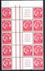Deutsches Reich Deutsches Reich Zusammendrucke MiNr. WZ 10 (2x) + WZ 11 (3x) postfrisch MiNr. WZ 10 (2x) + WZ 11 (3x) Zusammendrucke -