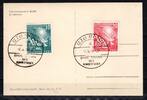 Bund Bund MiNr. 111-112 Ersttagsbriefe/ FDC als Postkarte MiNr. 111-112 als Postkarte -