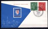 Bund Bund MiNr. 217-218 Ersttagsbriefe/ FDC Sonderstempel Düsseldorf MiNr. 217-218 Sonderstempel Düsseldorf -