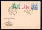 Berlin Berlin MiNr. 61-63 Ersttagsbriefe/ FDC Goethe MiNr. 61-63 Goethe -