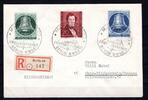 Berlin Berlin MiNr. 76 + 78 + ZF Ersttagsbriefe/ FDC MiNr. 76 + 78 + ZF -
