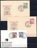 Berlin Berlin MiNr. 106-109 Ersttagsbriefe/ FDC 3 Belege MiNr. 106-109 3 Belege -