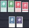 Berlin Berlin MiNr. 182-186 W/P postfrisch MiNr. 182-186 W/P -