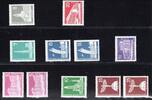 Berlin Berlin Rollenmarken MiNr. 141-152 v + w postfrisch MiNr. 141-152 v + w Rollenmarken -