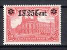 Dt. Bes. WK I Etappe West Dt. Bes. WK I Etappe West MiNr. 11 I A postfrisch geprüft Hey MiNr. 11 I A geprüft Hey -