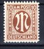 Bi-Zone Bi-Zone AM Post MiNr. 22 D postfrisch Fotobefund Hettler MiNr. 22 D AM Post Fotobefund Hettler -