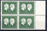 Bund Bund MiNr. 197 postfrisch 4er Block Bogenrand MiNr. 197 4er Block Bogenrand -